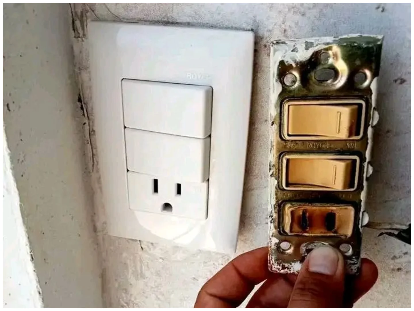 Tecnico haciendo Reparación de Falla Electrica en Tepic Nay